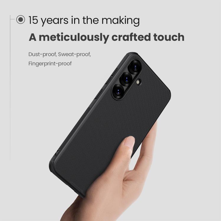 For Samsung Galaxy S25+ 5G NILLKIN Frosted Shield Pro PC + TPU Phone Case(Black) - free shipping - PMc TechLife - Order now!