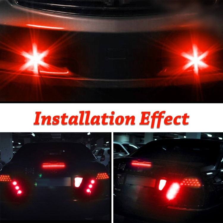 10pcs 23mm 1.5W DC12V Motorcycle Eagle Eye Light Double Lens Strobe Light(Red Light) - Eagle Eye Lights by PMC TechLife | Online Shopping South Africa | PMC TechLife | Buy Now Pay Later Mobicred