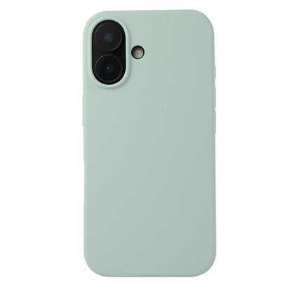 For iPhone 16 Plus Liquid Silicone Phone Case(Emerald Green) - iPhone 16 Plus Cases by PMC Jewellery | Online Shopping South Africa | PMC Jewellery | Buy Now Pay Later Mobicred