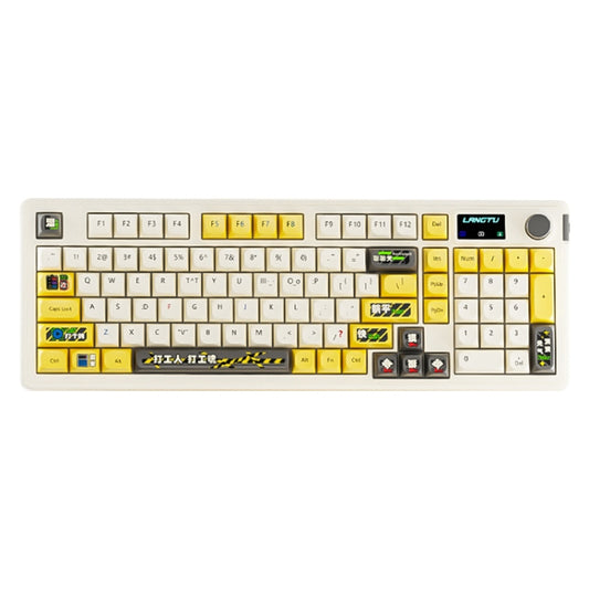 LANGTU L98 Wired RGB Gaming Keyboard(Yellow) - Wired Keyboard by LANGTU | Online Shopping South Africa | PMC Jewellery | Buy Now Pay Later Mobicred