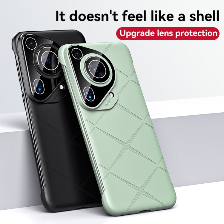 For Huawei Pura 70 Borderless Upshrink Camera Protection Phone Case(Green) - Huawei Cases by PMC Jewellery | Online Shopping South Africa | PMC Jewellery | Buy Now Pay Later Mobicred