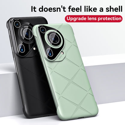 For Huawei Pura 70 Borderless Upshrink Camera Protection Phone Case(Silver) - Huawei Cases by PMC Jewellery | Online Shopping South Africa | PMC Jewellery | Buy Now Pay Later Mobicred