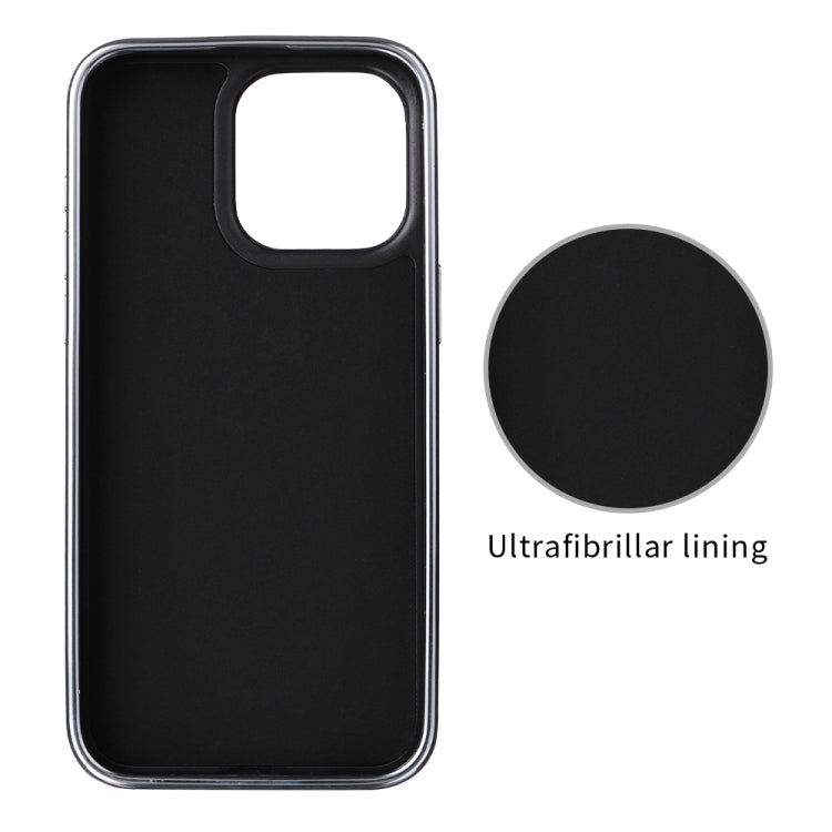 For iPhone 16 Plus Electroplated Side PU Hybrid TPU MagSafe Phone Case(Black) - iPhone 16 Plus Cases by PMC TechLife | Online Shopping South Africa | PMC TechLife | Buy Now Pay Later Mobicred