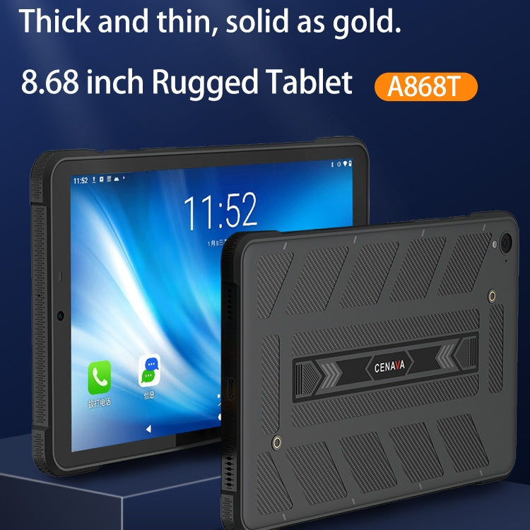 CENAVA A868T IP68 Rugged Tablet PC, 6GB+128GB, 8.68 inch Android 13 MT8788 Octa Core, 4G Network(US Plug) - CENAVA by CENAVA | Online Shopping South Africa | PMC Jewellery | Buy Now Pay Later Mobicred