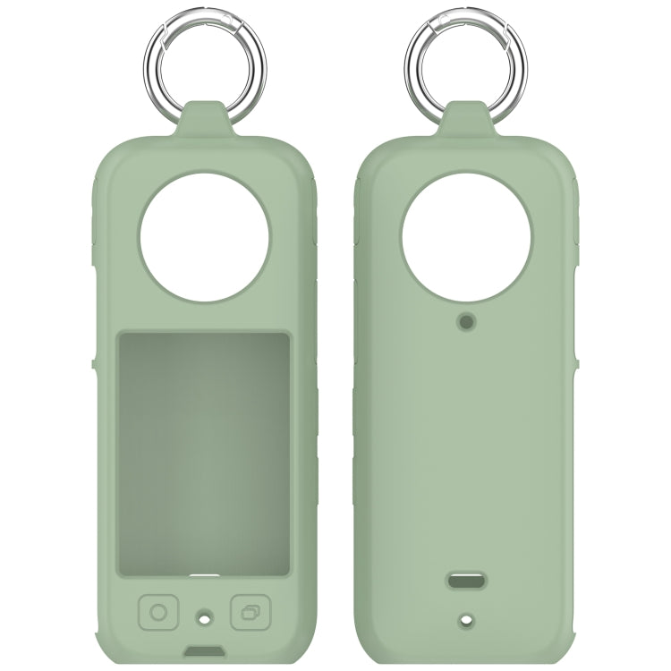 For Insta 360 X4 Portable Silicone Protective Case(Ice Green) - Case & Bags by PMC Jewellery | Online Shopping South Africa | PMC Jewellery | Buy Now Pay Later Mobicred