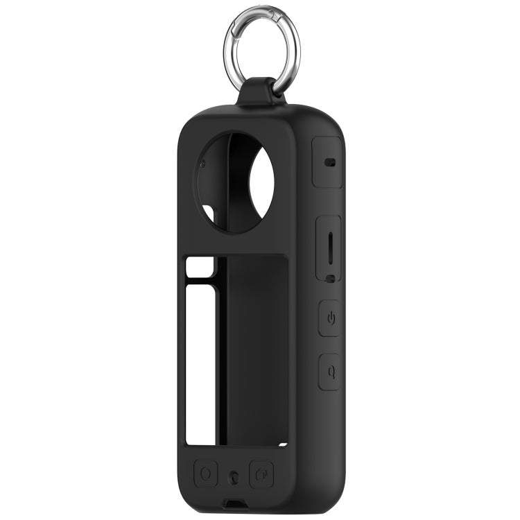 For Insta 360 X4 Portable Silicone Protective Case(Black) - Case & Bags by PMC Jewellery | Online Shopping South Africa | PMC Jewellery | Buy Now Pay Later Mobicred