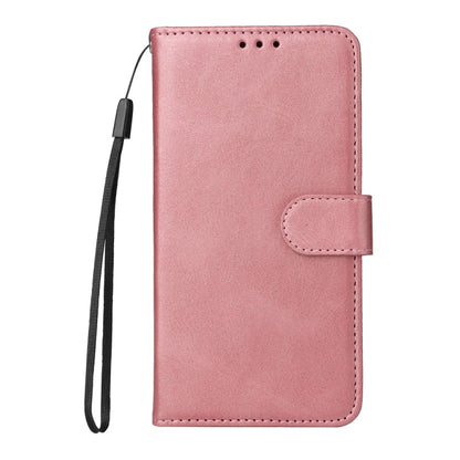 For Redmi K70 Ultra Classic Calf Texture Flip Leather Phone Case(Rose Gold) - Xiaomi Cases by PMC Jewellery | Online Shopping South Africa | PMC Jewellery | Buy Now Pay Later Mobicred