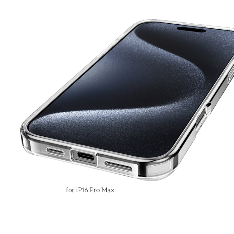 For iPhone 16 Pro Max BOROFONE BI5 Ice Shield Series MagSafe Magnetic Phone Case(Transparent) - iPhone 16 Pro Max Cases by Borofone | Online Shopping South Africa | PMC Jewellery | Buy Now Pay Later Mobicred