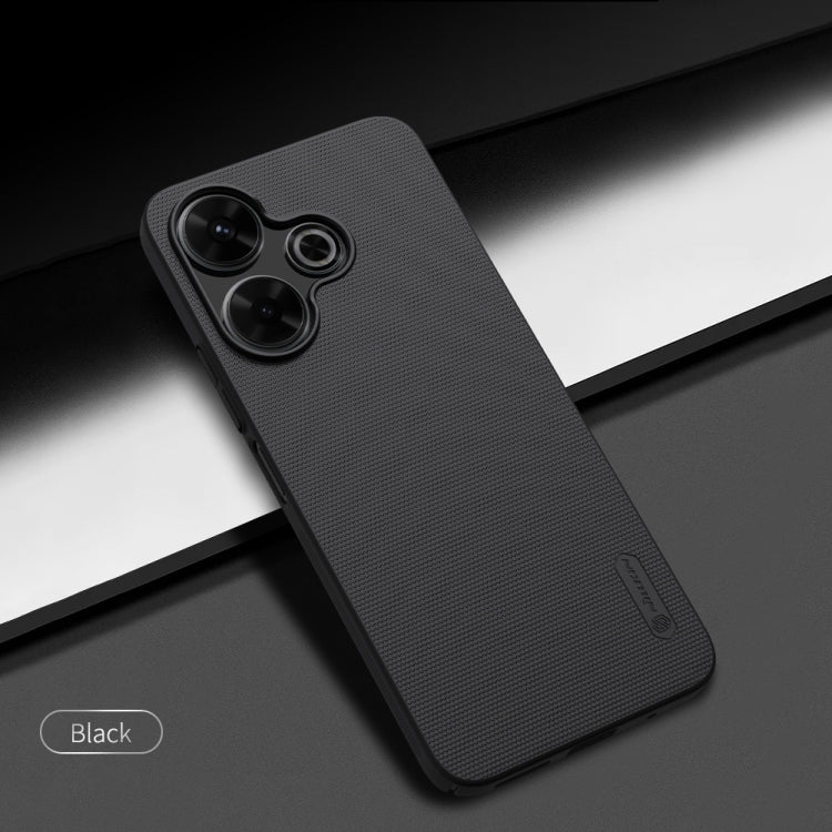 For Xiaomi Poco M6 4G NILLKIN Frosted PC Phone Case(Blue) - free shipping - PMC Jewellery - Order now!