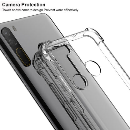 For HTC Desire 20 Pro IMAK All-inclusive Shockproof Airbag TPU Case with Screen Protector(Transparent) - HTC by imak | Online Shopping South Africa | PMC Jewellery | Buy Now Pay Later Mobicred