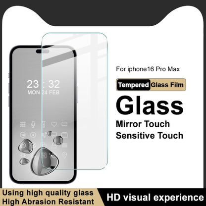 For iPhone 16 Pro Max imak H Series Full Screen Tempered Glass Film - iPhone 16 Pro Max Tempered Glass by imak | Online Shopping South Africa | PMC Jewellery | Buy Now Pay Later Mobicred