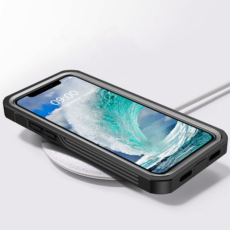 For iPhone 12 Pro Max RedPepper Shockproof Dust-proof Life Waterproof Phone Case(Transparent) - iPhone 12 Pro Max Cases by RedPepper | Online Shopping South Africa | PMc TechLife | Buy Now Pay Later Mobicred
