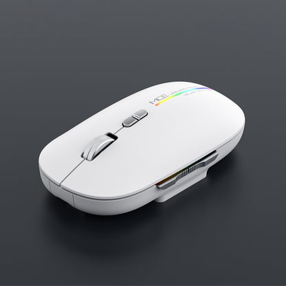 iMICE G901 Bluetooth Dual Mode 7-Button Silent Wireless Gaming Mouse(White) - Wireless Mice by iMICE | Online Shopping South Africa | PMC Jewellery | Buy Now Pay Later Mobicred