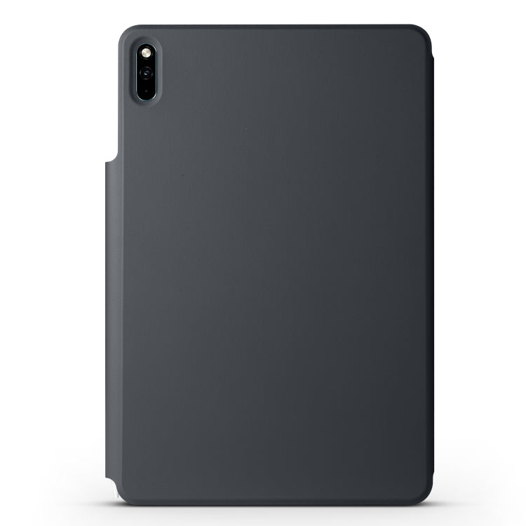 For Huawei MatePad 11 2021 Fixed Buckle Magnetic Deformation Leather Tablet Case(Black) - Huawei by PMC TechLife | Online Shopping South Africa | PMC TechLife | Buy Now Pay Later Mobicred