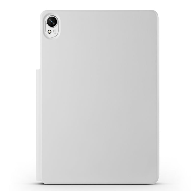 For Huawei MatePad Air 12 2024 Fixed Buckle Magnetic Deformation Leather Tablet Case(Grey) - Huawei by PMC TechLife | Online Shopping South Africa | PMC TechLife | Buy Now Pay Later Mobicred