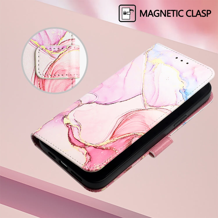 For Redmi K70 Ultra 5G Global PT003 Marble Pattern Flip Leather Phone Case(Rose Gold) - Xiaomi Cases by PMC Jewellery | Online Shopping South Africa | PMC Jewellery | Buy Now Pay Later Mobicred