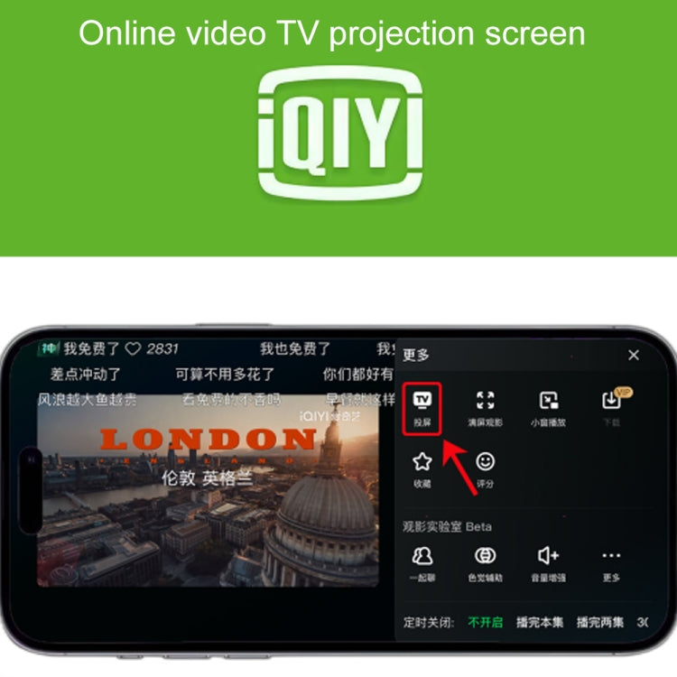Measy A30 4K HD HDMI Phone Wireless Screen Projector For PC / TV / Phone - Wireless Display Dongle by Measy | Online Shopping South Africa | PMC TechLife | Buy Now Pay Later Mobicred