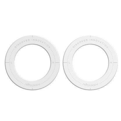 2pcs NILLKIN NKL12 Magnetic Ring Ultra(White) - Others Accessories by NILLKIN | Online Shopping South Africa | PMC Jewellery | Buy Now Pay Later Mobicred