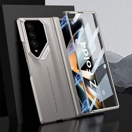 For Samsung Galaxy Z Fold4 GKK Integrated Folding Supercar Phone Case(Titanium Grey) - Galaxy Z Fold4 5G Cases by GKK | Online Shopping South Africa | PMC Jewellery | Buy Now Pay Later Mobicred