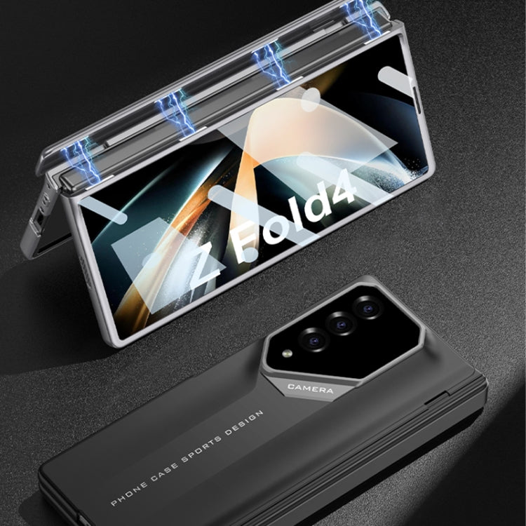 For Samsung Galaxy Z Fold4 GKK Integrated Folding Supercar Phone Case(Black) - Galaxy Z Fold4 5G Cases by GKK | Online Shopping South Africa | PMC Jewellery | Buy Now Pay Later Mobicred