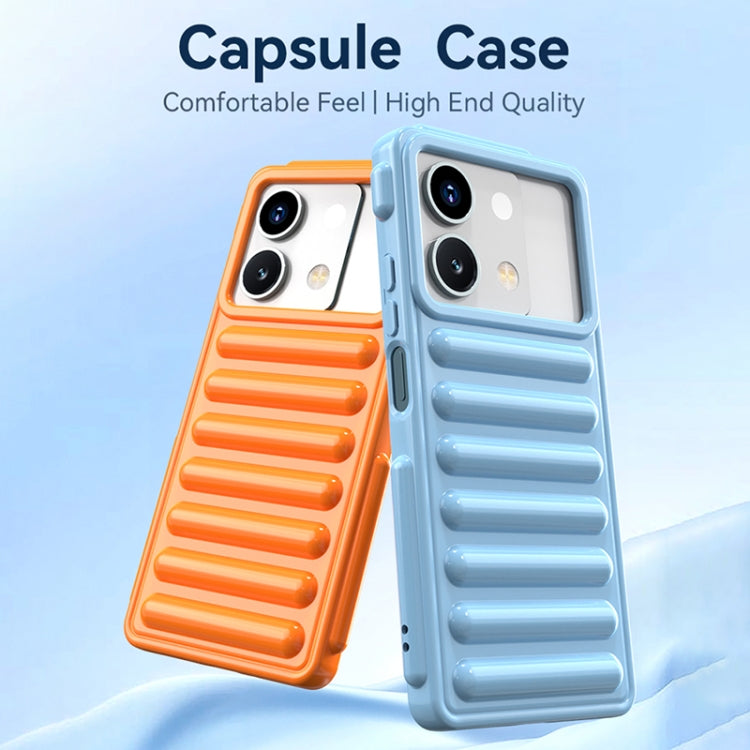 For Redmi K70 Capsule Series Candy Color TPU Phone Case(Green) - K70 Cases by PMC Jewellery | Online Shopping South Africa | PMC Jewellery | Buy Now Pay Later Mobicred