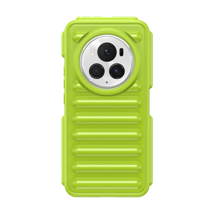 For Honor Magic6 Pro Capsule Series Candy Color TPU Phone Case(Green) - Honor Cases by PMC Jewellery | Online Shopping South Africa | PMC Jewellery | Buy Now Pay Later Mobicred