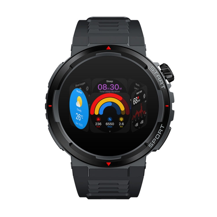 Zeblaze Ares 3 Plus 1.43 inch Fitness & Wellness Smart Watch Supports 24H Health Monitoring(Lava Black) - Smart Watches by Zeblaze | Online Shopping South Africa | PMC Jewellery | Buy Now Pay Later Mobicred