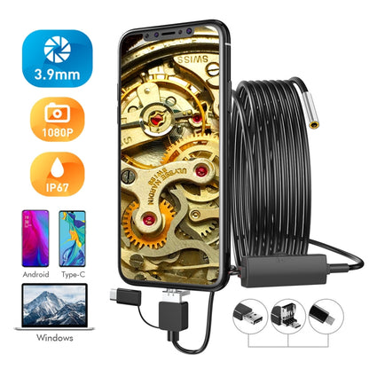 inskam107 3.9mm 3 In 1 HD Waterproof Industry Digital Endoscope Inspection Camera, Length:3.5m Hard Cable -  by PMC Jewellery | Online Shopping South Africa | PMC Jewellery | Buy Now Pay Later Mobicred