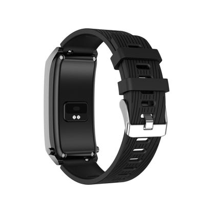 A8 1.98 inch 2 in 1 Bluetooth Earphone Silicone Strap Smart Watch, Support ECG / NFC(Black) - Smart Watches by PMC Jewellery | Online Shopping South Africa | PMC Jewellery | Buy Now Pay Later Mobicred