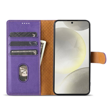 For Huawei Pura 70 Ultra N.BEKUS CSJ-P1 Solid Color Leather Phone Case(Purple) - Huawei Cases by N.BEKUS | Online Shopping South Africa | PMC Jewellery | Buy Now Pay Later Mobicred