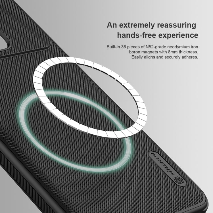 For Redmi K70 Ultra NILLKIN Frosted Shield Pro Magnetic Phone Case(Black) - Xiaomi Cases by NILLKIN | Online Shopping South Africa | PMC Jewellery | Buy Now Pay Later Mobicred