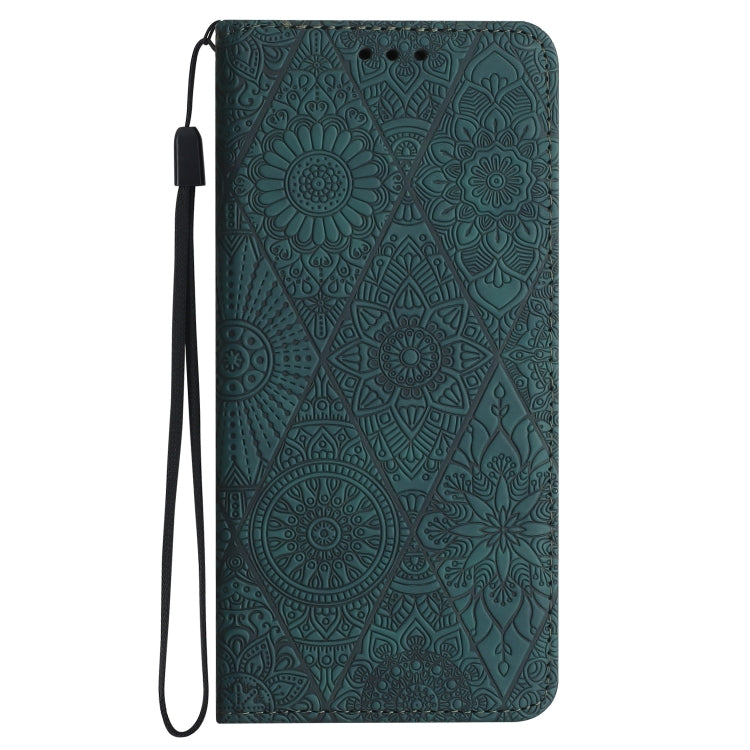 For Google Pixel 9 Pro XL Ethnic Embossed Adsorption Leather Phone Case(Blue) - Google Cases by PMC Jewellery | Online Shopping South Africa | PMC Jewellery | Buy Now Pay Later Mobicred