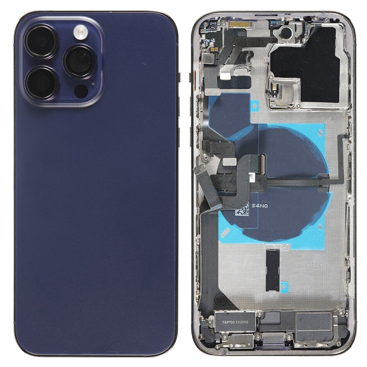 For iPhone 14 Pro Max Battery Back Cover Assembly, Version:CE EU Version(Purple) - free shipping - PMC Jewellery - Order now!