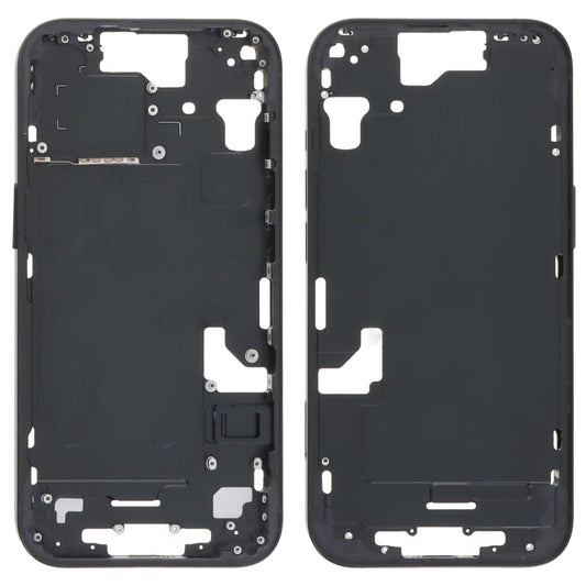 For iPhone 15 Middle Frame Bezel Plate with Side Keys + Card Tray, Version:China Version(Black) - LCD Related Parts by PMC Jewellery | Online Shopping South Africa | PMC Jewellery | Buy Now Pay Later Mobicred