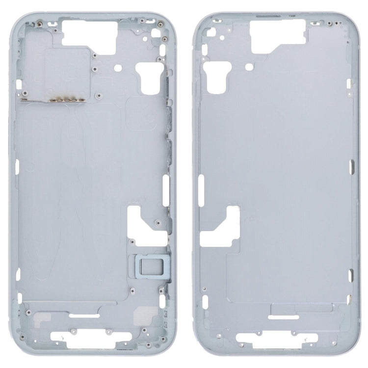 For iPhone 15 Middle Frame Bezel Plate with Side Keys + Card Tray, Version:China Version(Blue) - LCD Related Parts by PMC Jewellery | Online Shopping South Africa | PMC Jewellery | Buy Now Pay Later Mobicred