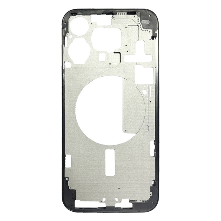 For iPhone 15 Pro Max Middle Frame Bezel Plate with Side Keys + Card Tray, Version:China Version(Black) - LCD Related Parts by PMC Jewellery | Online Shopping South Africa | PMC Jewellery | Buy Now Pay Later Mobicred