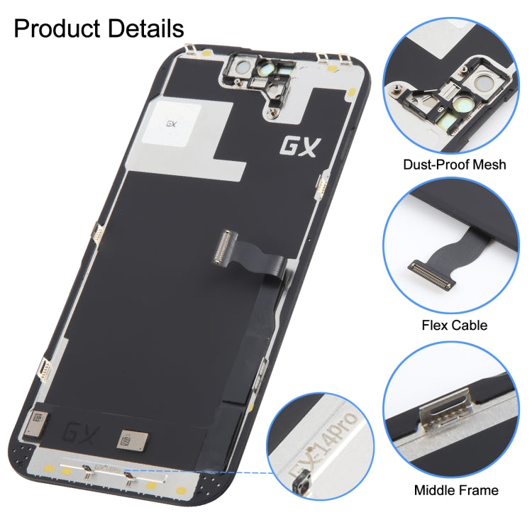 GX Hard OLED Screen For iPhone 14 Pro - LCD Related Parts by GX | Online Shopping South Africa | PMC Jewellery | Buy Now Pay Later Mobicred