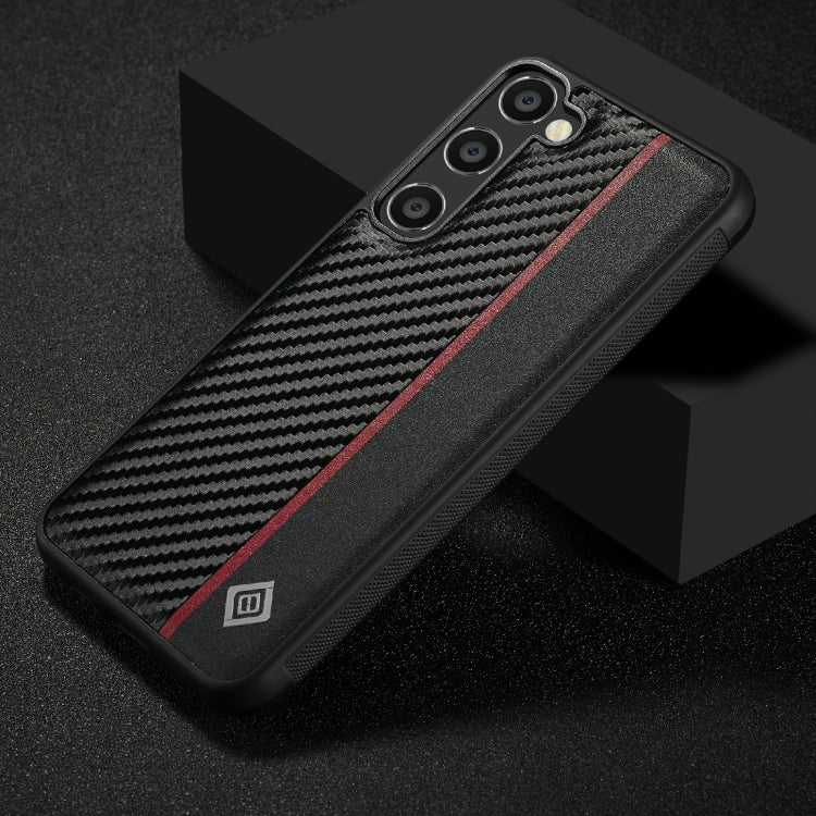 For Samsung Galaxy S24 FE 5G LC.IMEEKE 3 in 1 Carbon Fiber Texture Shockproof Phone Case(Black) - Galaxy S24 FE 5G Cases by LC.IMEEKE | Online Shopping South Africa | PMC Jewellery | Buy Now Pay Later Mobicred