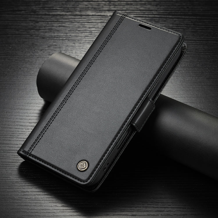 For iPhone 16 Pro Max LC.IMEEKE Skin-friendly Card Slots Leather Phone Case(Black) - free shipping - PMC TechLife - Order now!