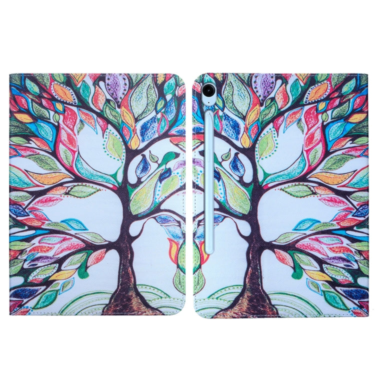 For Samsung Galaxy Tab S9 / S9 FE Colored Drawing Leather Tablet Case(Life Tree) - Galaxy Tab S9 Cases by PMC Jewellery | Online Shopping South Africa | PMC Jewellery | Buy Now Pay Later Mobicred