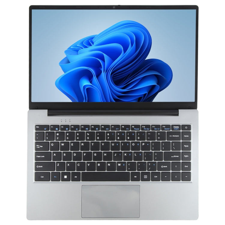 14 inch Windows 11 Laptop, 8GB+1TB, Gen 4th Intel Core i3 CPU, 180 Degree Rotation Axis(Silver) - Others by PMC Jewellery | Online Shopping South Africa | PMC Jewellery | Buy Now Pay Later Mobicred