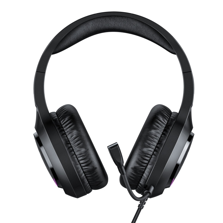 ONIKUMA X31 USB / 3.5mm Wired RGB Light Gaming Headset with Mic, Cable length: 2.2m(Black) - free shipping - PMC Jewellery - Order now!