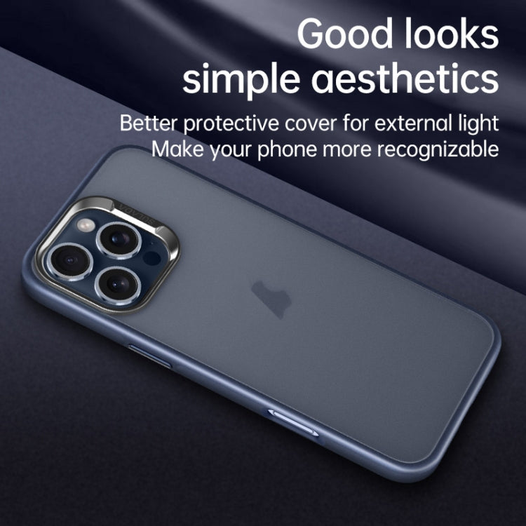 For iPhone 16 SULADA Skin Feel Matte Shockproof Phone Case(Grey) - free shipping - PMC Jewellery - Order now!