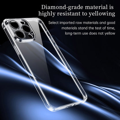 For iPhone 16 Plus SULADA TPU Frame Tempered Glass Transparent Phone Case(Black) - iPhone 16 Plus Cases by SULADA | Online Shopping South Africa | PMC Jewellery | Buy Now Pay Later Mobicred