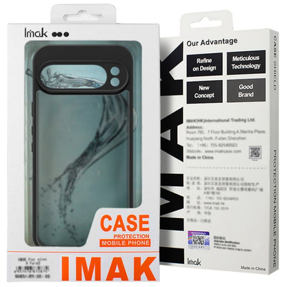 For Google Pixel 9 / 9 Pro imak UX-9B Series Four Corners Tiny Airbag Shockproof Phone Case(Black) - Google Cases by imak | Online Shopping South Africa | PMC Jewellery | Buy Now Pay Later Mobicred