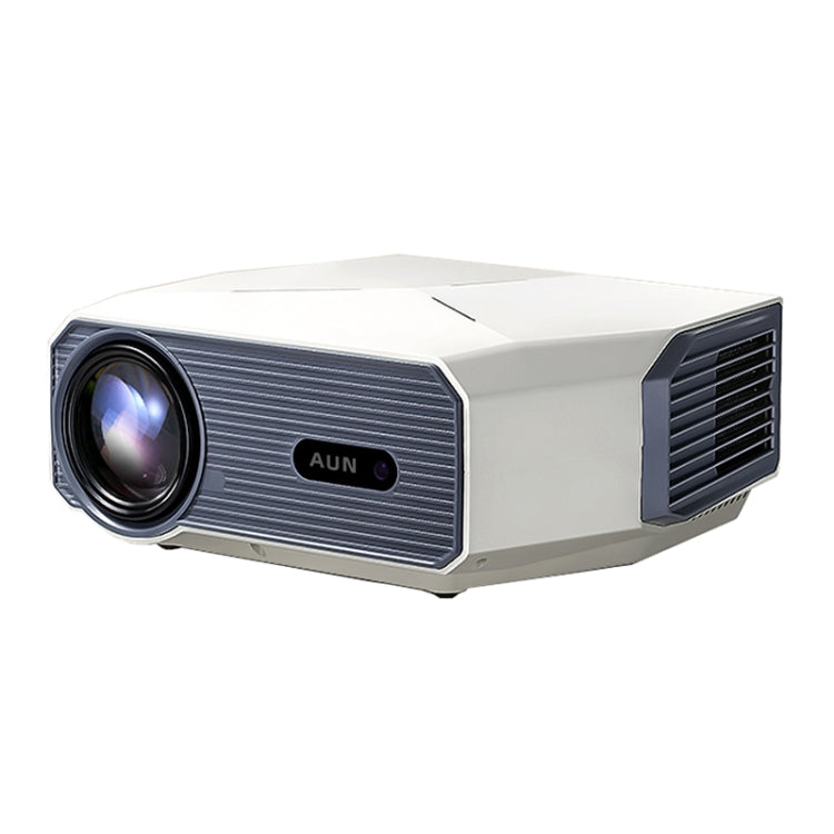 AUN A004 Pro 1920 x 1080P 9000Lumen Android 9.0 Portable LCD Projector, EU Plug(White) - LED Projector by AUN | Online Shopping South Africa | PMC Jewellery | Buy Now Pay Later Mobicred