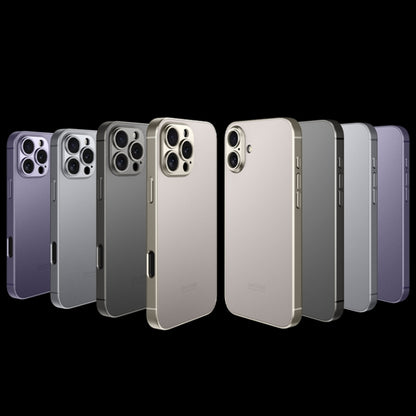 For iPhone 16 Pro GKK AG Craft Skin Feel Full Coverage Phone Case(Mountain Gray) - iPhone 16 Pro Cases by GKK | Online Shopping South Africa | PMC Jewellery | Buy Now Pay Later Mobicred