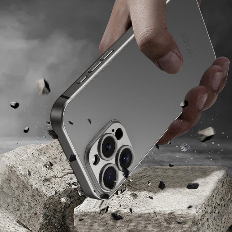 For iPhone 16 Plus GKK AG Craft Skin Feel Full Coverage Phone Case(Black) - free shipping - PMC Jewellery - Order now!