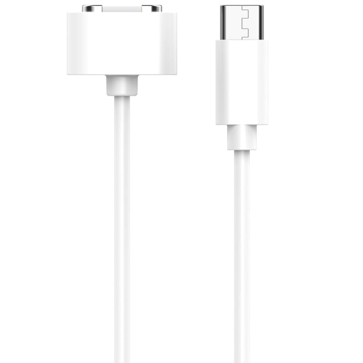 For Xiaomi Mi Rabbit Kids Watch S1 Smart Watch Charging Cable 1m, USB-C / Type-C Interface(White) - Charger by PMC TechLife | Online Shopping South Africa | PMC TechLife | Buy Now Pay Later Mobicred