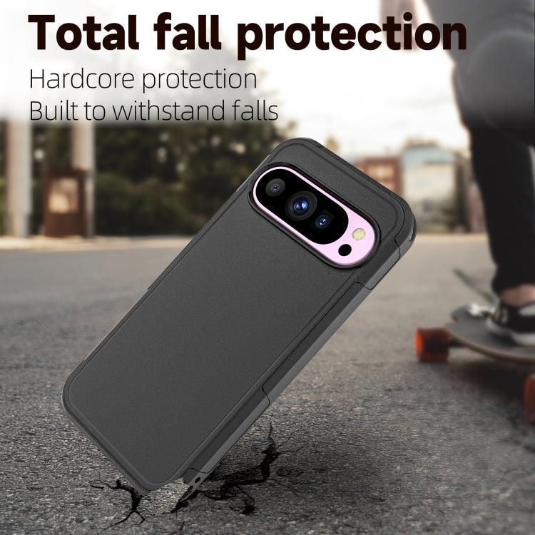 For Google Pixel 9 Pro RedPepper Armor PC Hybrid TPU Phone Case(Black) - Google Cases by RedPepper | Online Shopping South Africa | PMC Jewellery | Buy Now Pay Later Mobicred